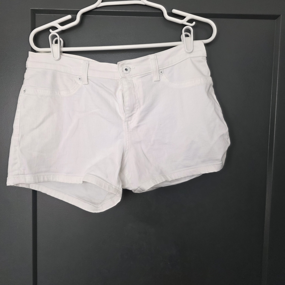 Lila Ryan White Jean Shorts